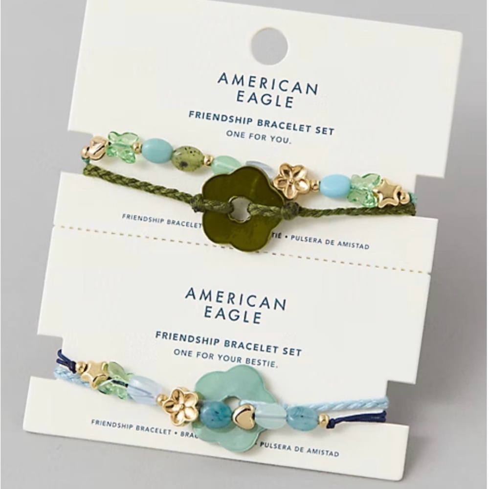 American Eagle Friendship Bracelet Set NEW